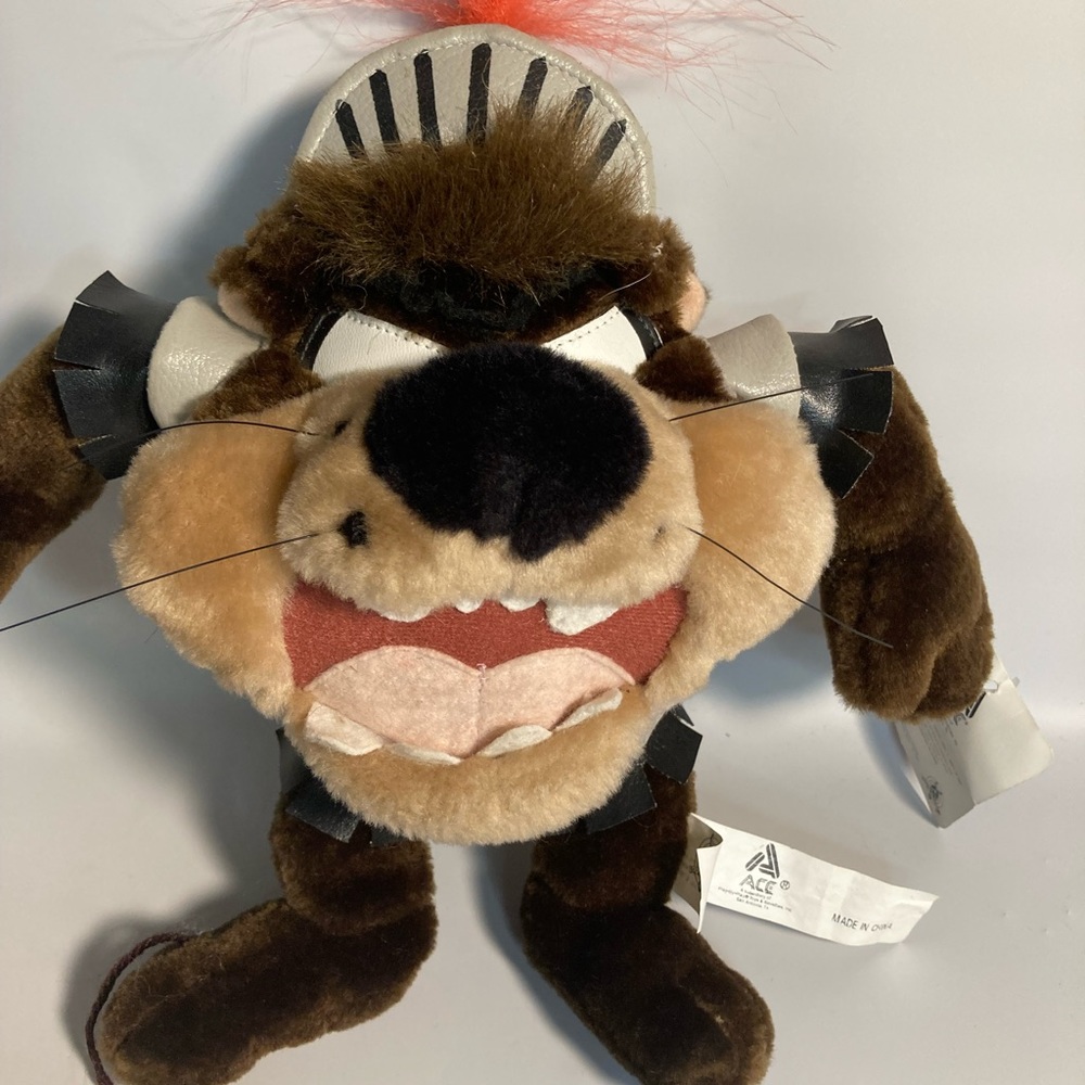 Tazmania devil ace play by play plush 9”.